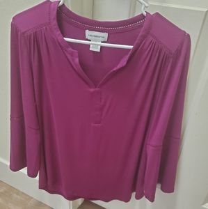 Magenta Flowy Blouse Sz S